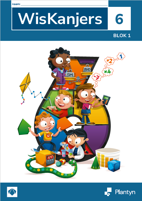 Wiskanjers 6 Werkboek Blok 1 (ed. 2026)