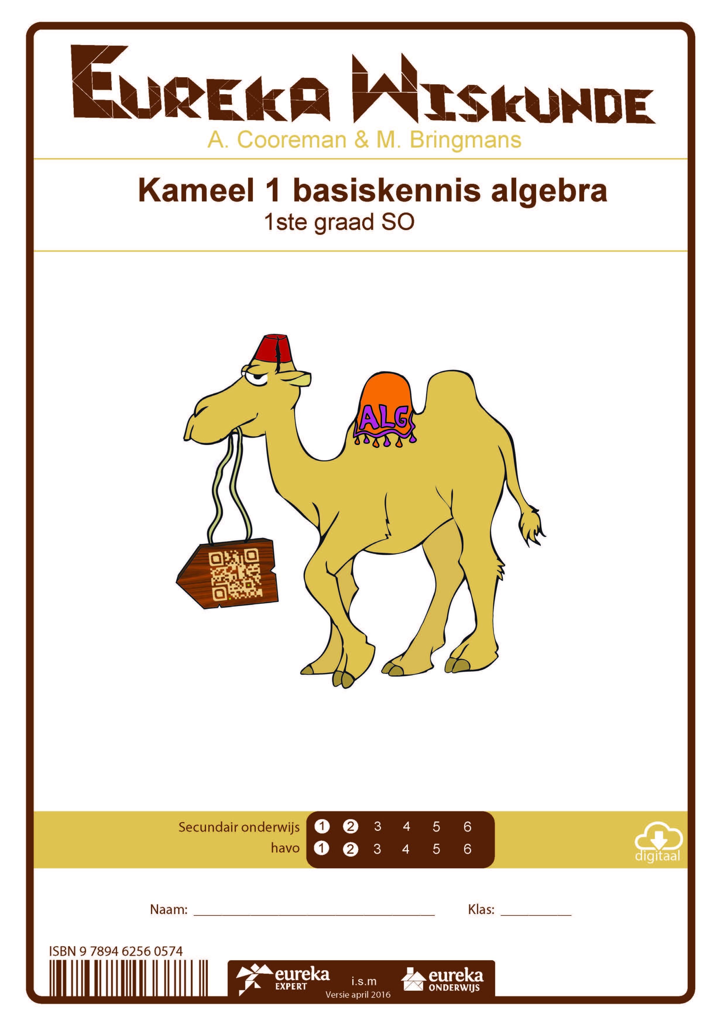 Kameel 1 Basiskennis algebra - 1ste graad SO