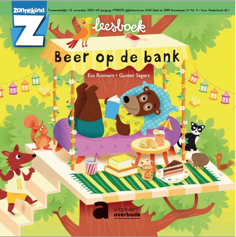 Zonnekind 5 - Beer op de bank