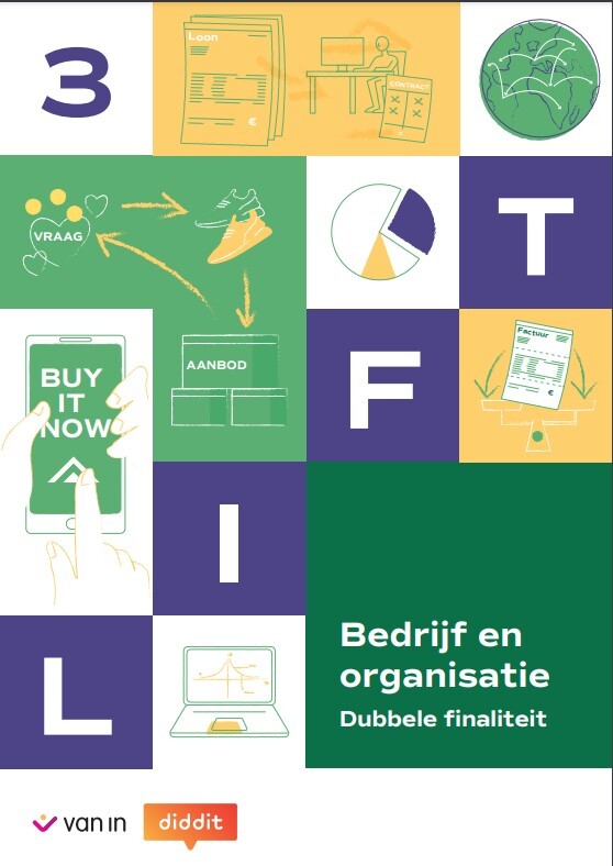 Lift 3 D/A (Bedrijf en organisatie) Leerwerkschrift