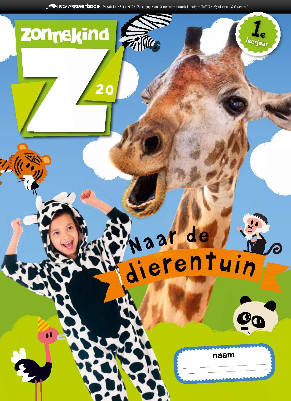 Zonnekind 20 1e leerjaar Naar de dierentuin