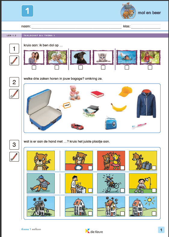 Mol en beer - Werkboek 1 (herdruk 2021)