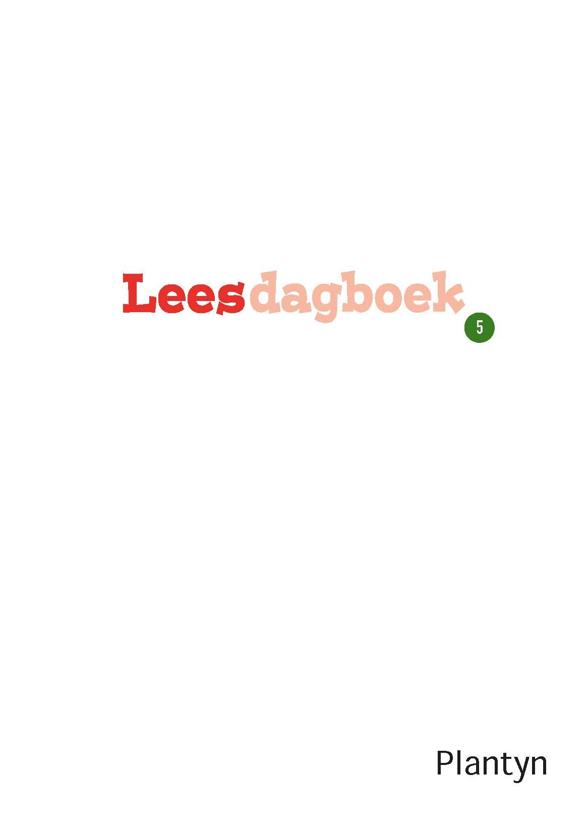 Leesdagboek 5