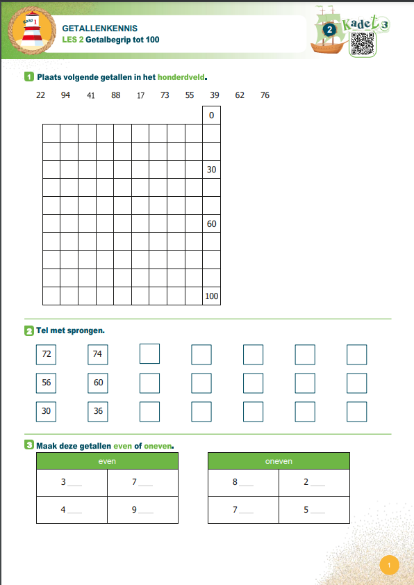 Kadet 3 – scheurblok spoor 2 en 3