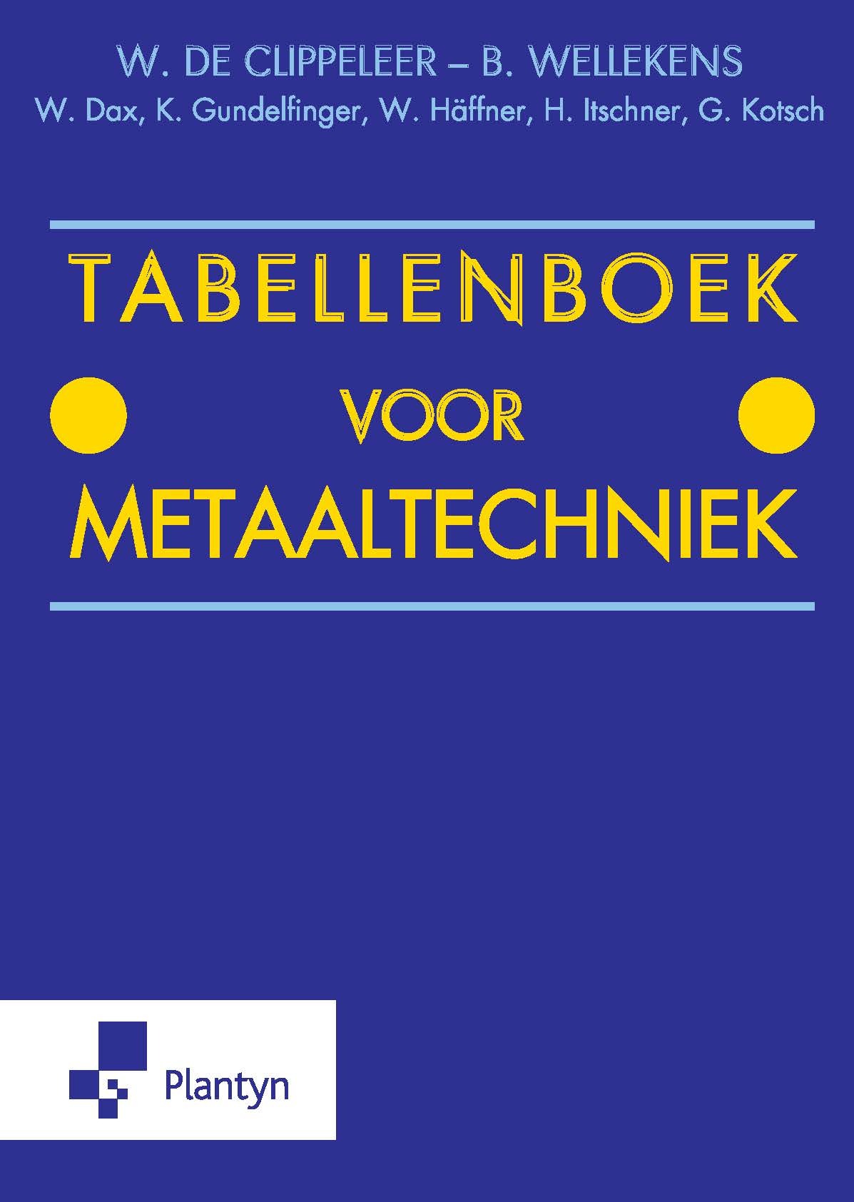 Tabellenboek voor metaaltechniek (2014)