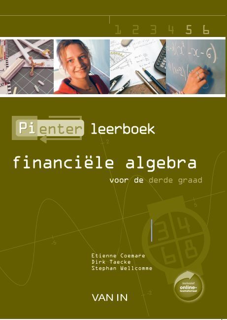 Pienter 5/6 financiële algebra leerboek 3/4/6/8u