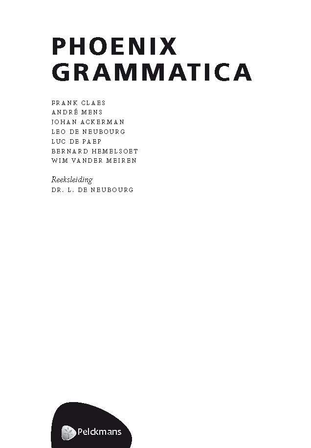 Phoenix grammatica