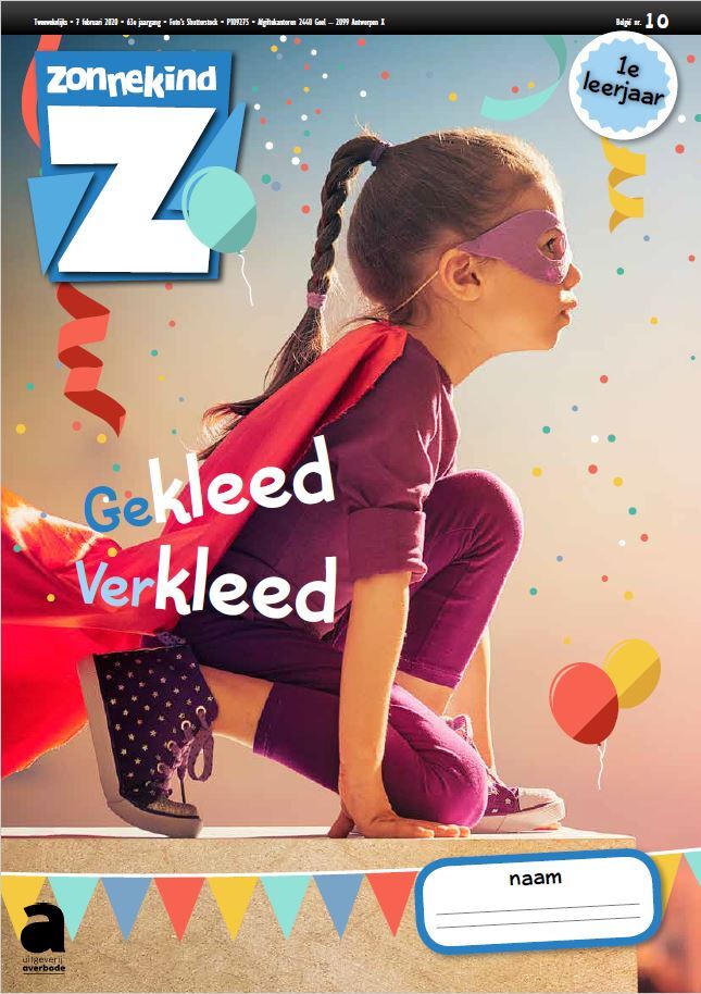 Zonnekind 10 - Gekleed verkleed 1ste leerjaar