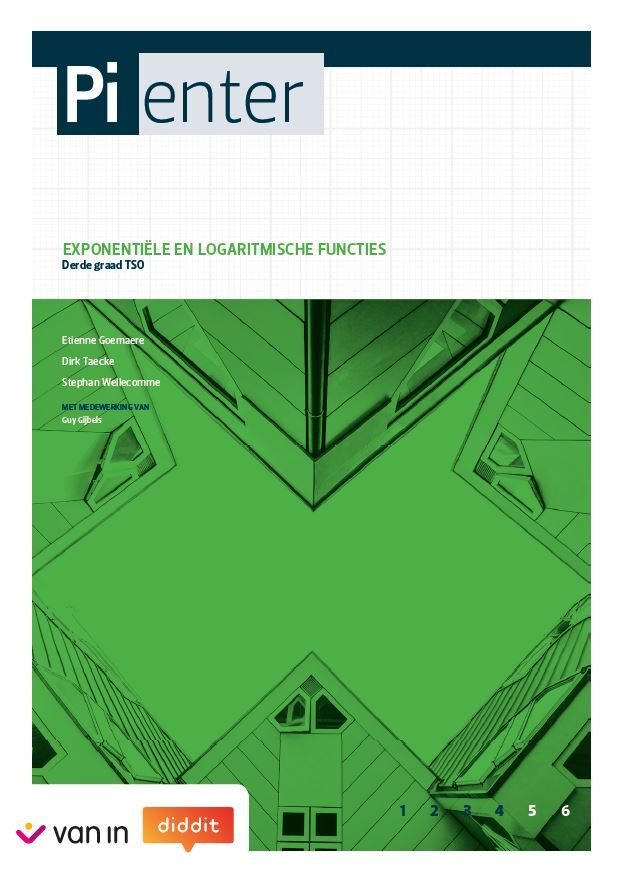 Pienter 5/6T Leerwerkschrift Exponentiële en Logaritmische functies (2-4u)