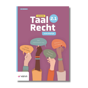 Nieuw Taalrecht 2.1 schriftelijk - leerwerkboek