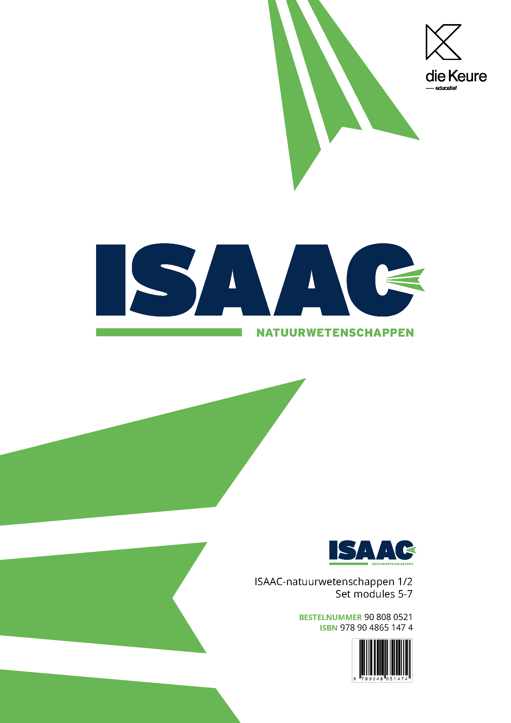 Isaac-natuurwetenschappen 1 /2 – set van 3 modules (module 5-7)