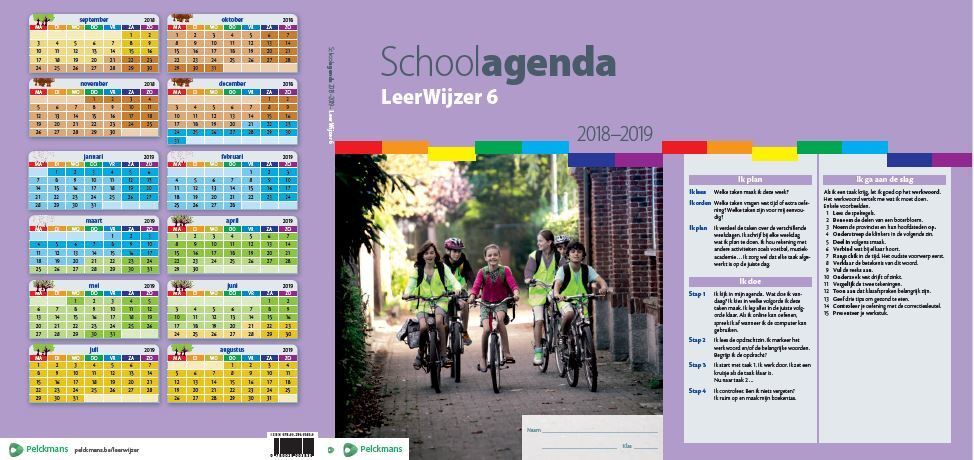 Schoolagenda 2018-2019 Leerwijzer 6