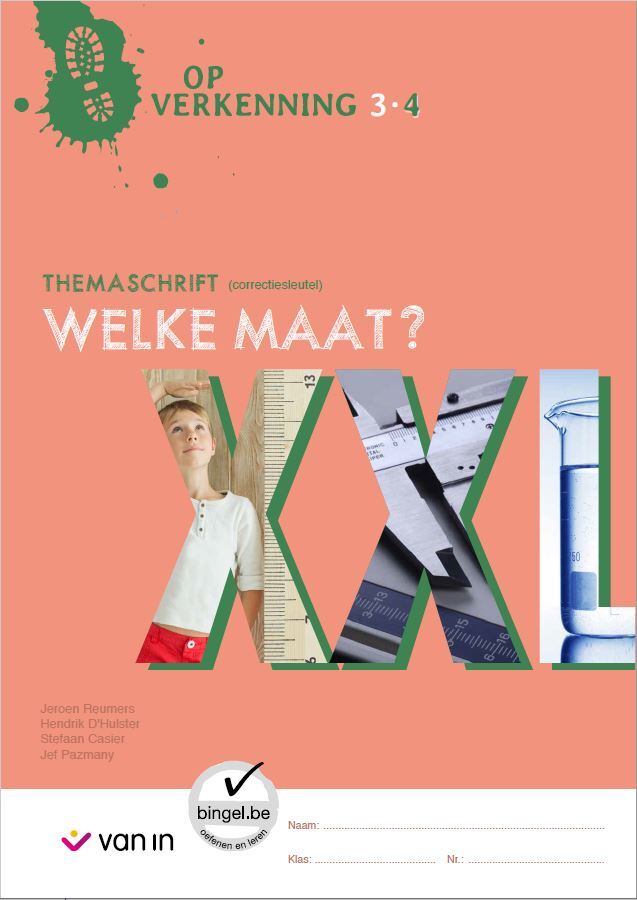 Op Verkenning 4 - Themaschrift Welke Maat correctiesleutel