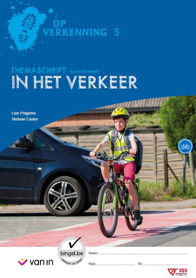 Op verkenning 5 - Themaschrift In het verkeer - Correctiesleutel