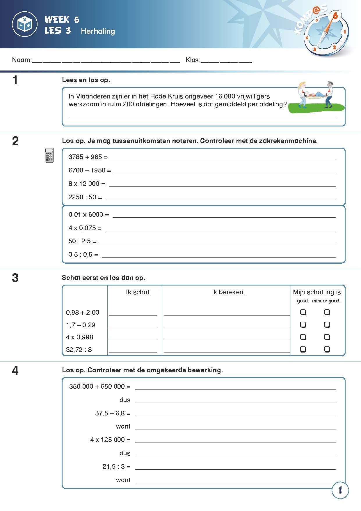 Komp@s 6 Werkboek 2