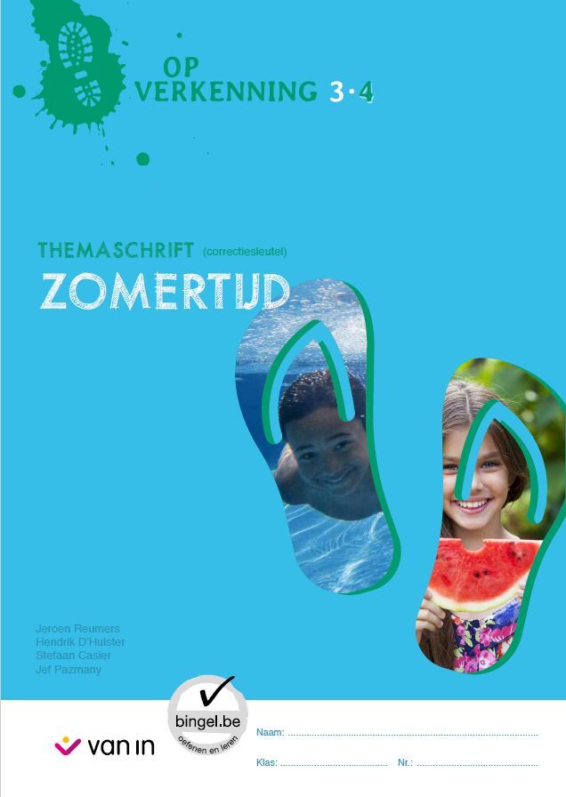 Op Verkenning 4 - Themaschrift Zomertijd correctiesleutel