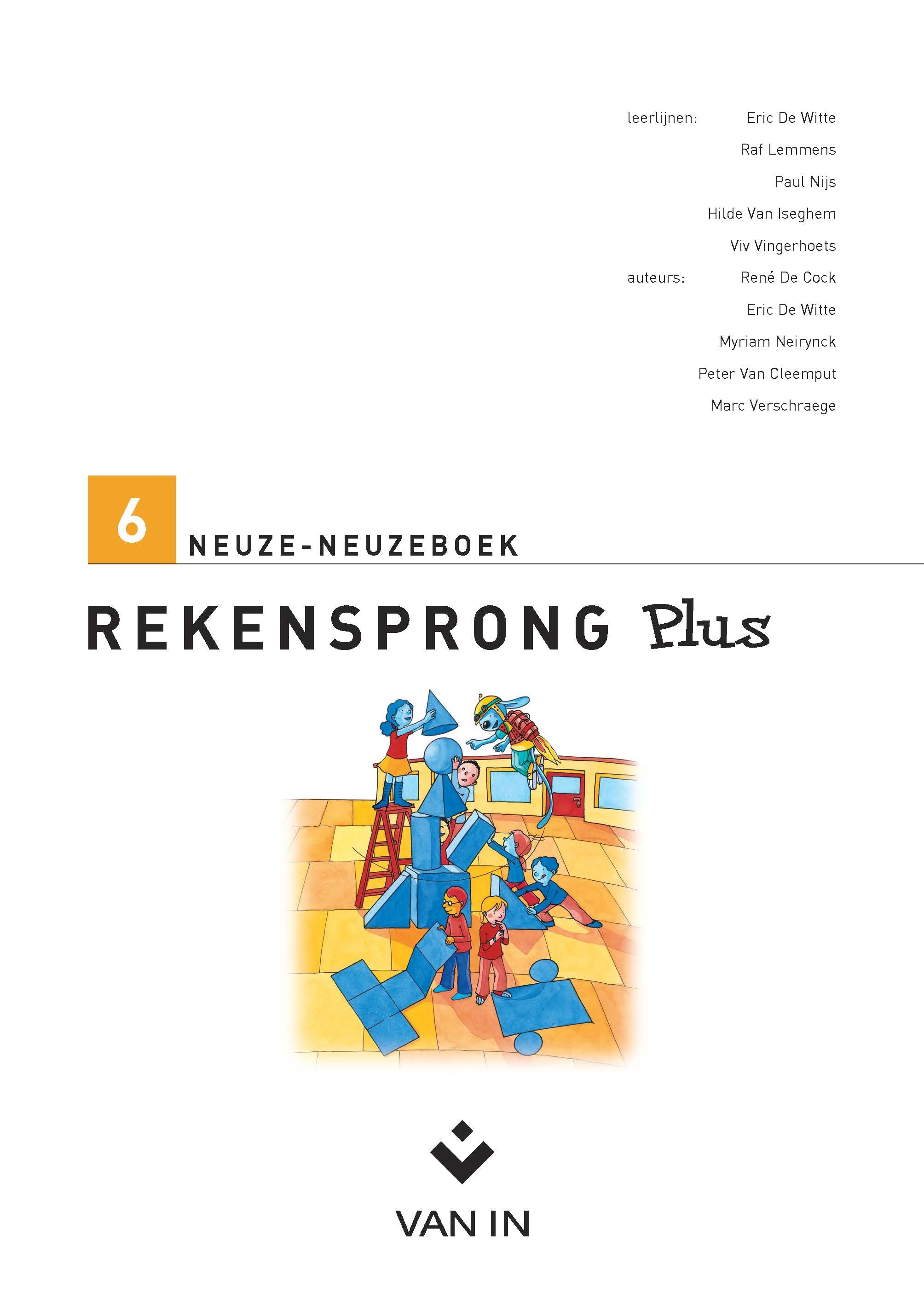 Rekensprong plus 6 neuze -neuzeboek