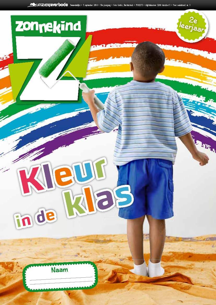 Zonnekind 1 2e leerjaar kleur in de klas