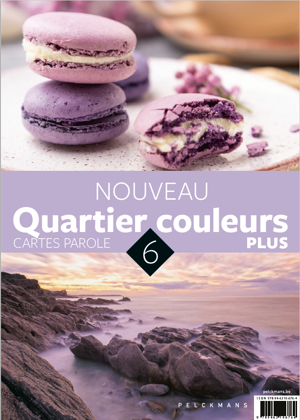 Nouveau Quartier couleurs 6 Plus Cartes paroles