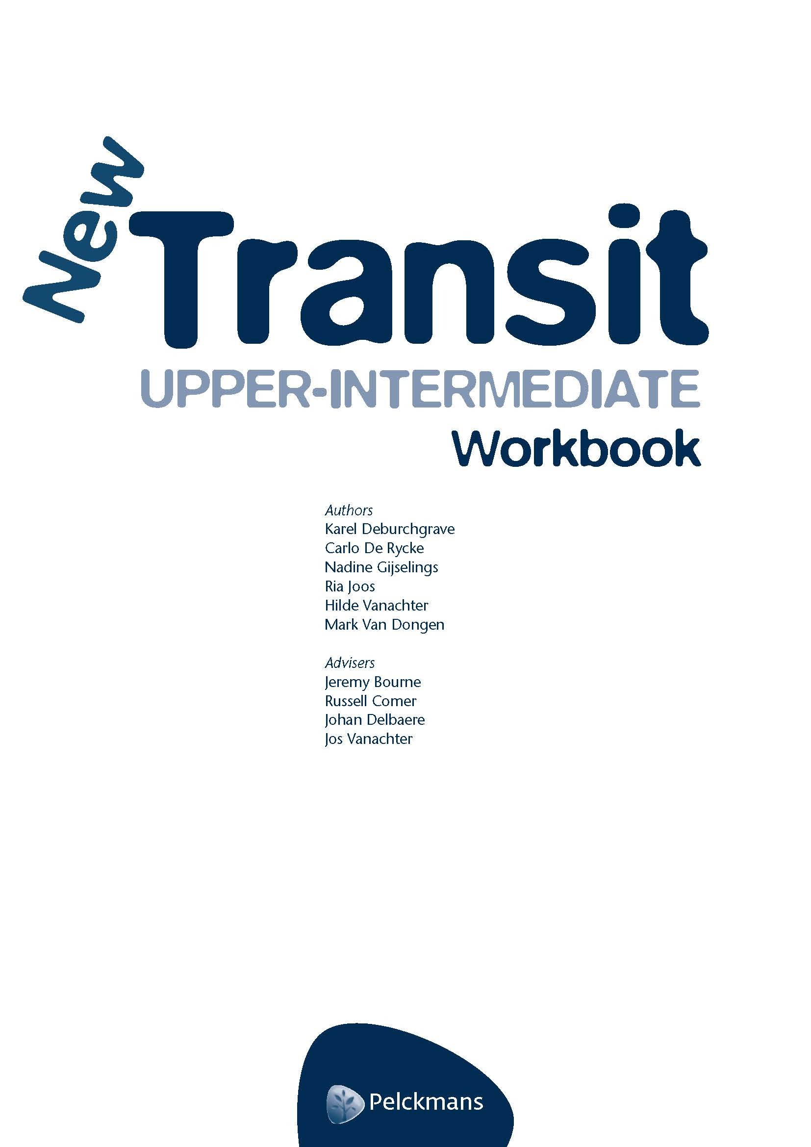 New Transit upper-intermediate Workbook