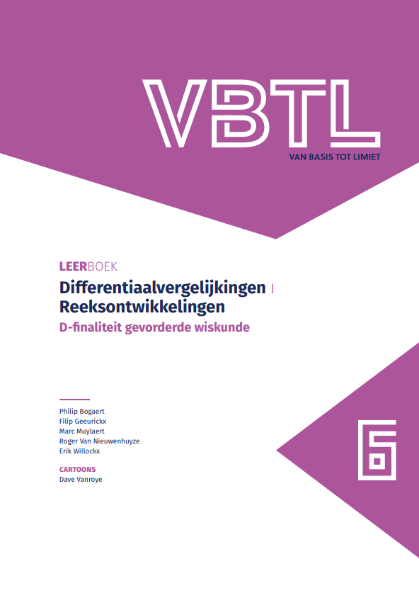 VBTL 5/6 - leerboek Differentiaalvergelijkingen en reeksontwikkelingen - D-gevorderde wiskunde 6