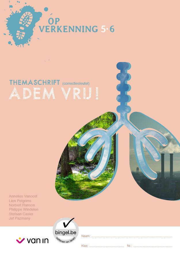 Op verkenning 6 - Themaschrift Adem vrij - Correctiesleutel