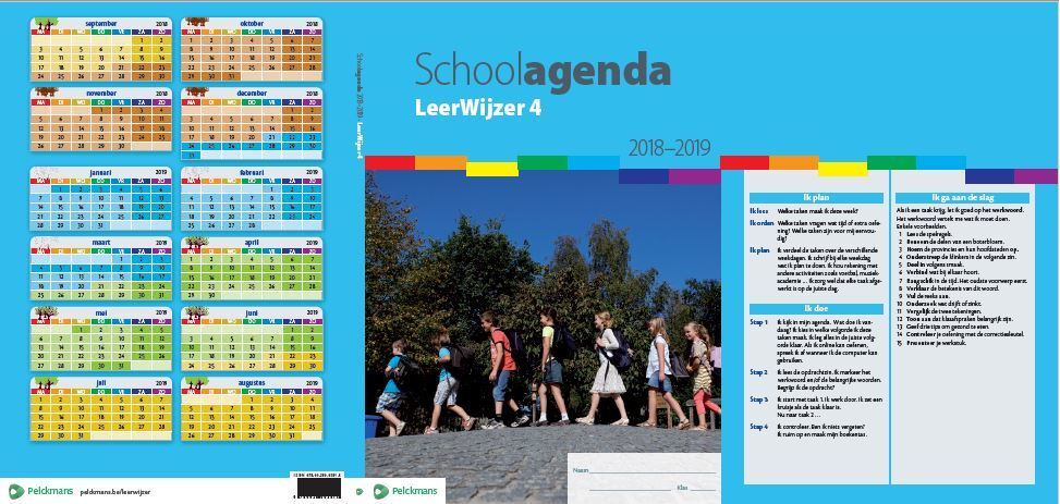 Schoolagenda 2018-2019 Leerwijzer 4