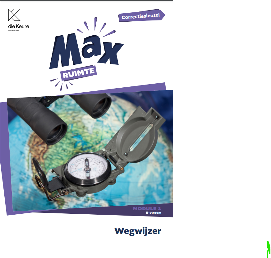 Max-ruimte 1ste graad - set 1 (module 1-2) correctiesleutel