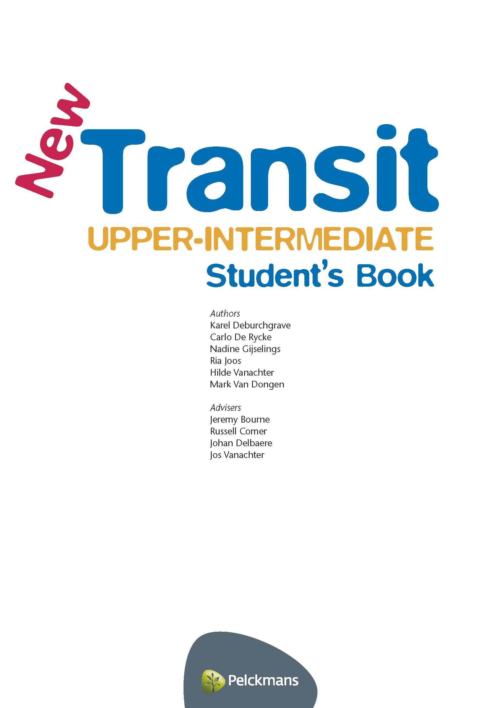 New Transit upper-intermediate Student