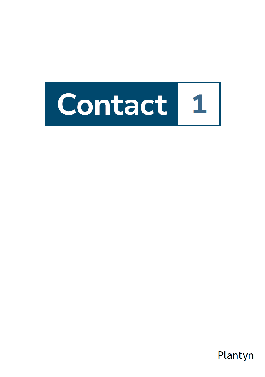 Contact 1 Leerwerkboek
