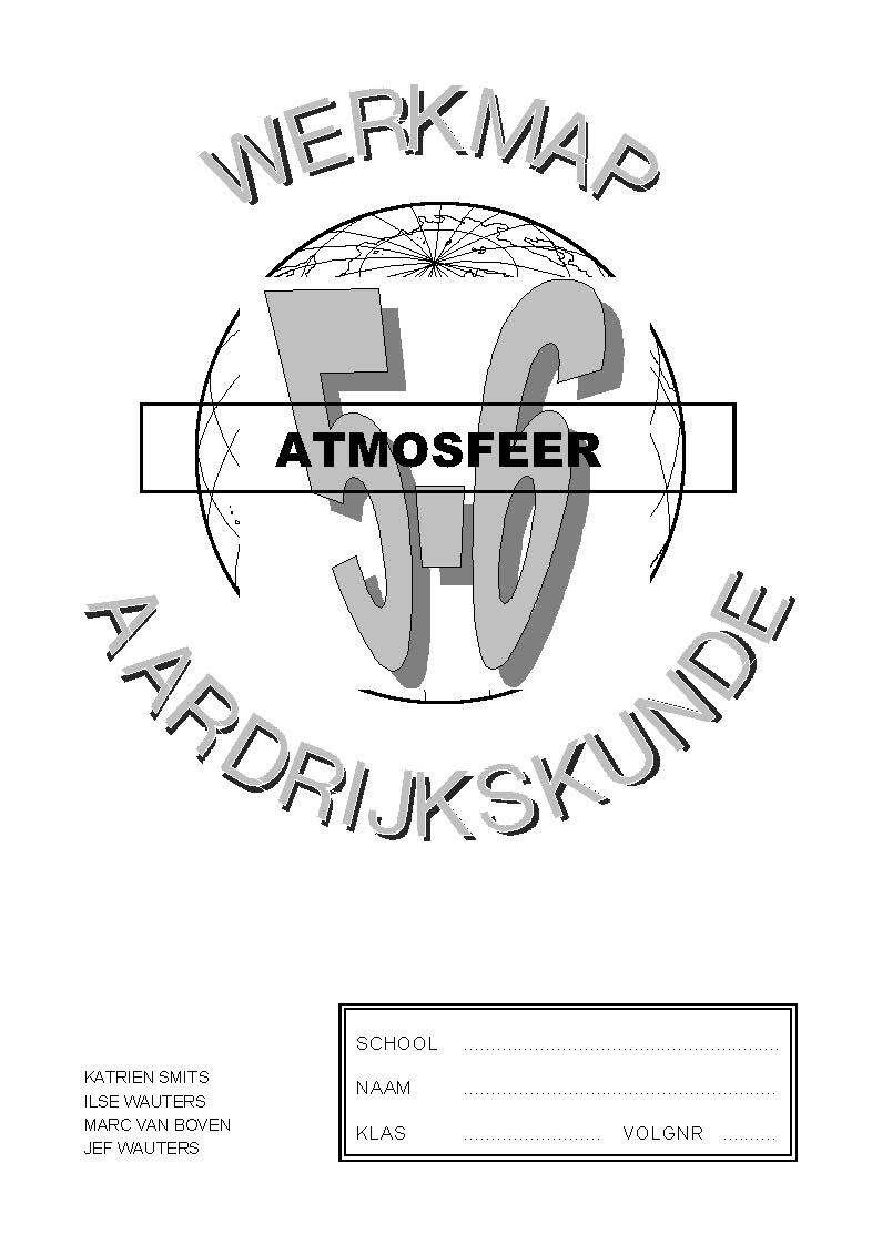 Werkmap aardrijkskunde 5-6 atmosfeer