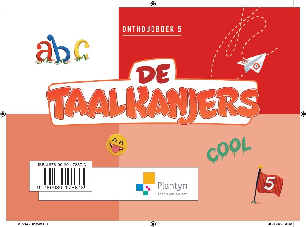 De Taalkanjers 5 Onthoudboek (ed. 1 - 2020)