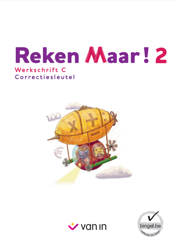 Reken Maar! 2 - werkschrift C correctiesleutel