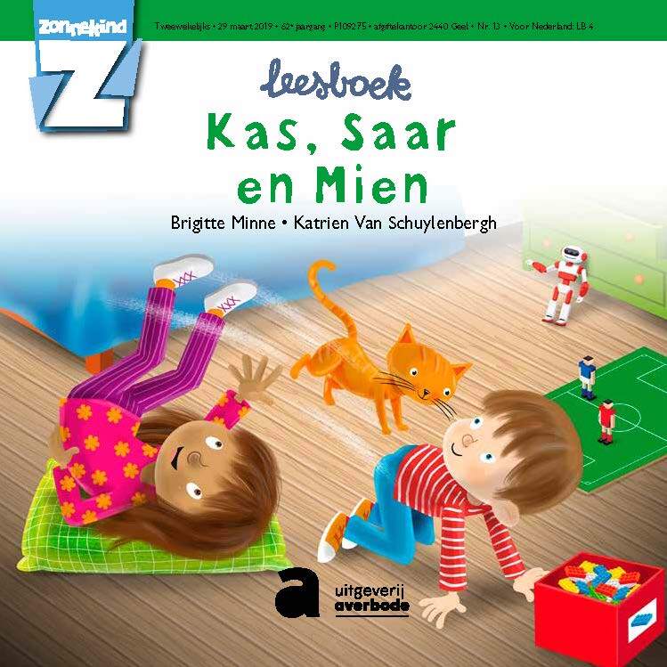 Zonnekind 13 - Leesboek Kas, Saar en Mien
