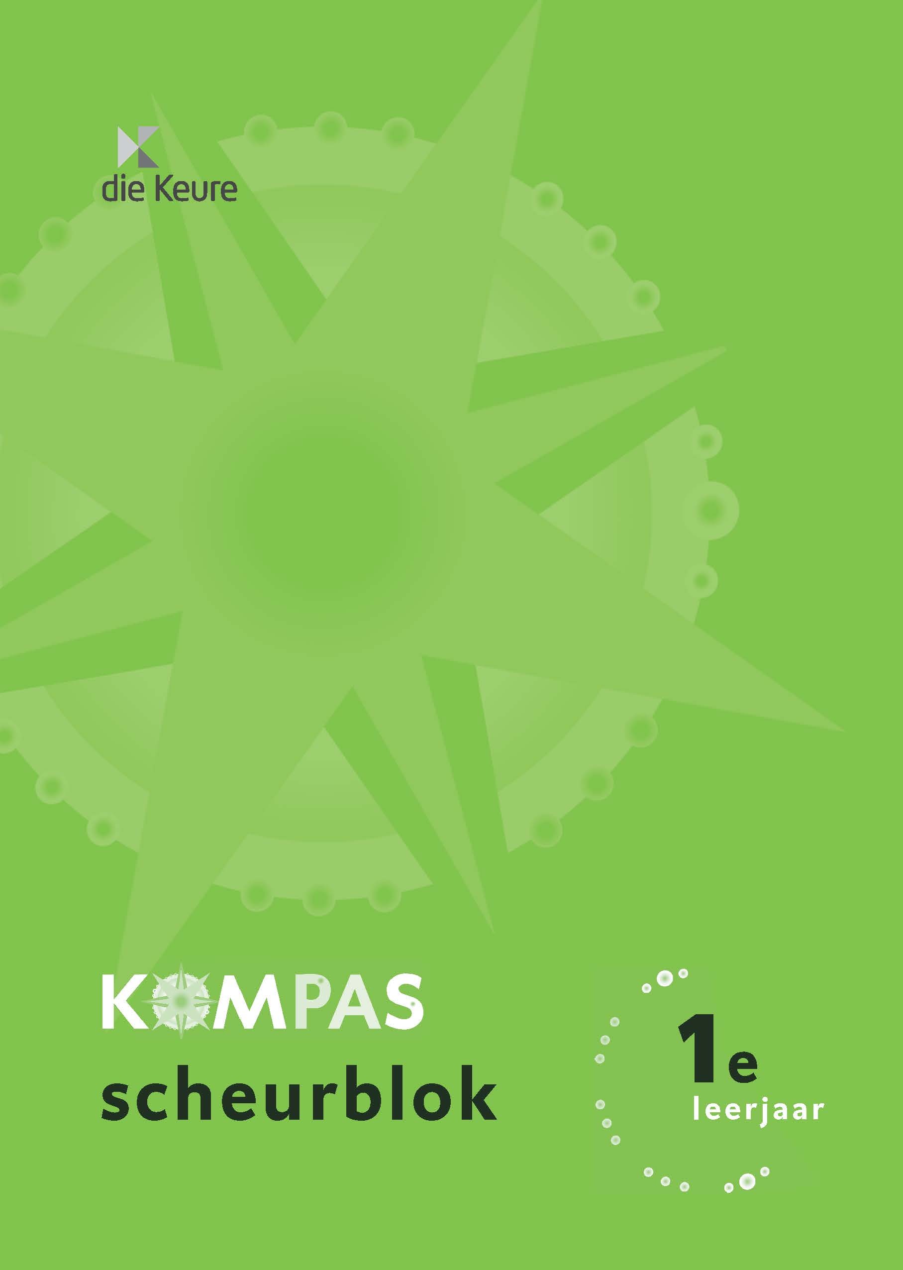 Kompas 1 scheurblok groen