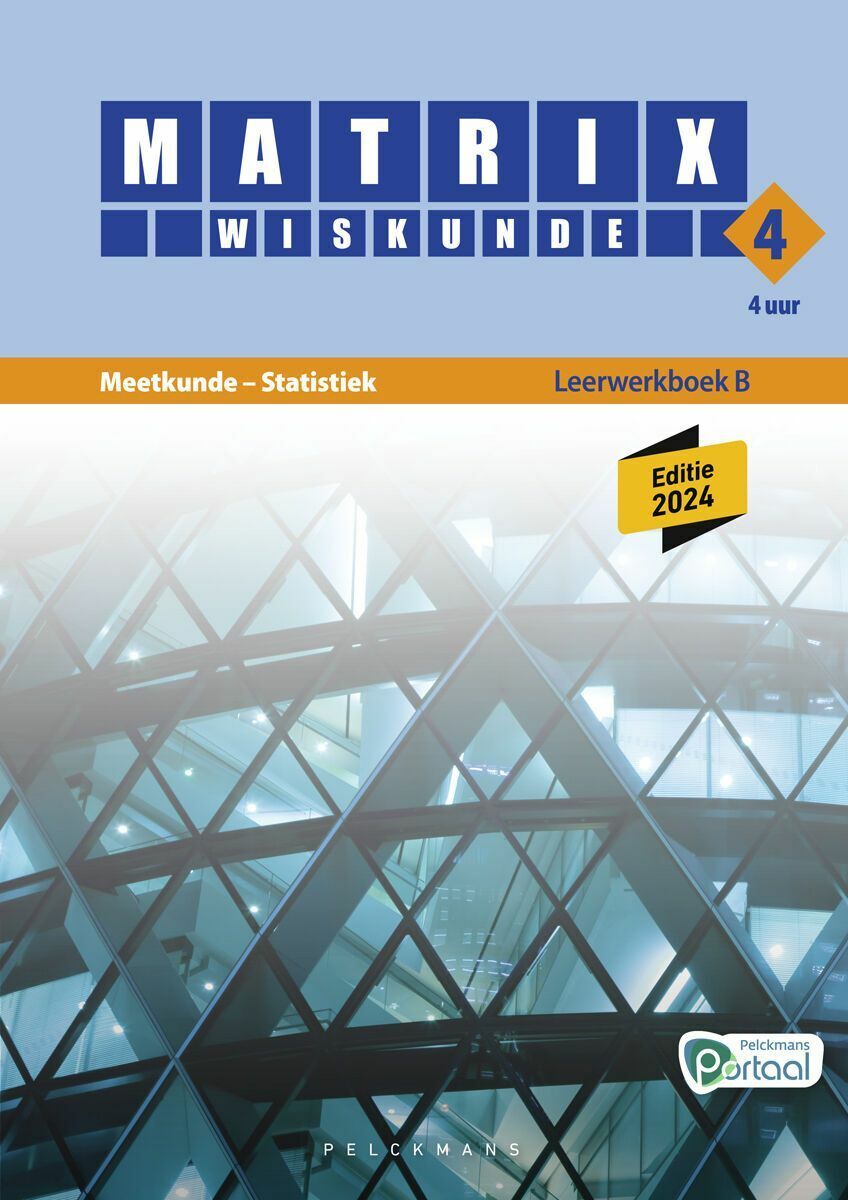 Matrix Wiskunde 4.4 Leerwerkboek B Meetkunde – Statistiek (editie 2024)