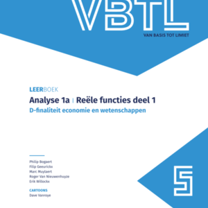 VBTL 5 leerboek Analyse (D-Economie en wetenschappen)