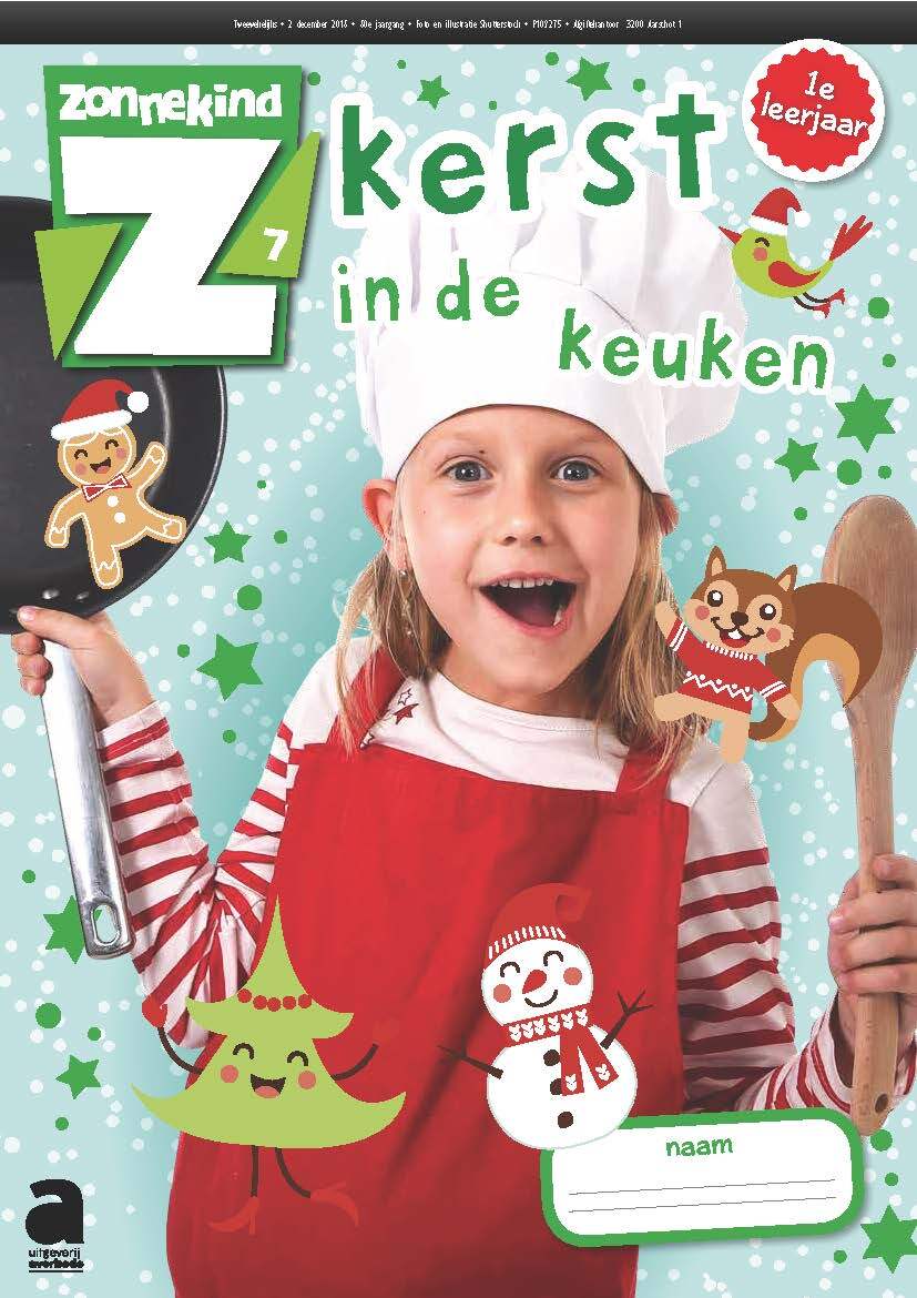 Zonnekind 7 Kerst in de keuken 1ste leerjaar