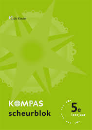 Kompas 5 scheurblok groen