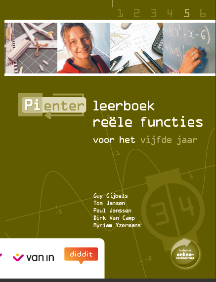 Pienter 5 ASO - 3/4u reële functies leerboek