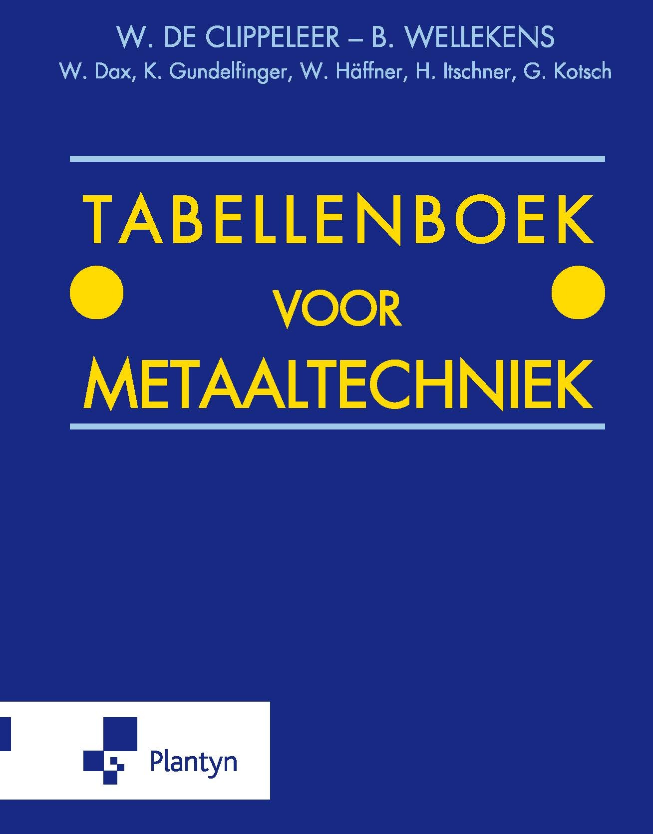 Tabellenboek voor metaaltechniek (ed. 10)