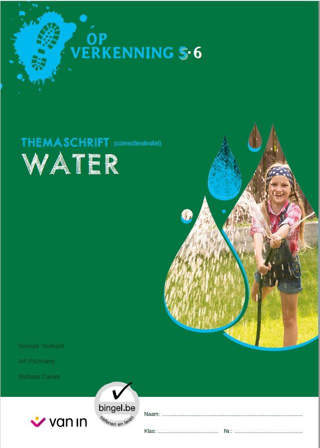 Op verkenning 6 - Themaschrift Water - Correctiesleutel