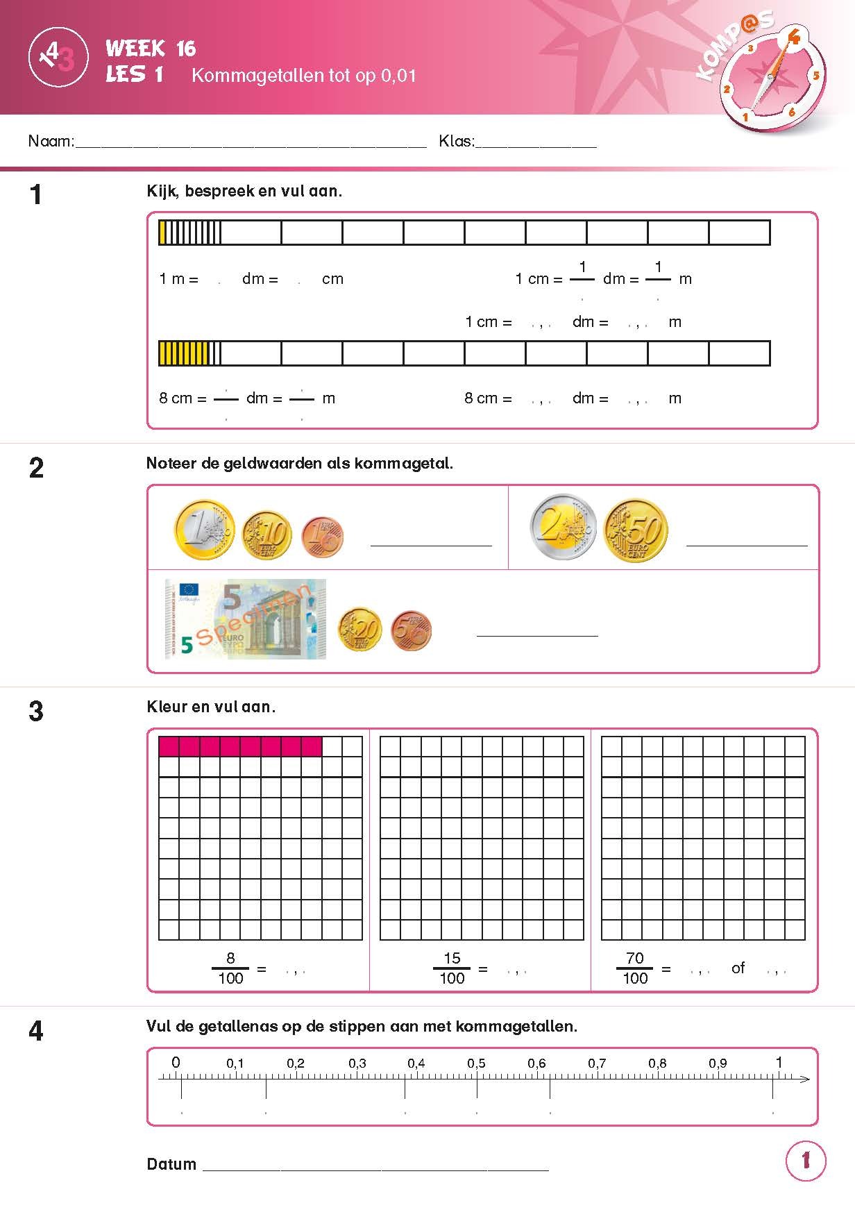 Komp@s 4 werkboek 4