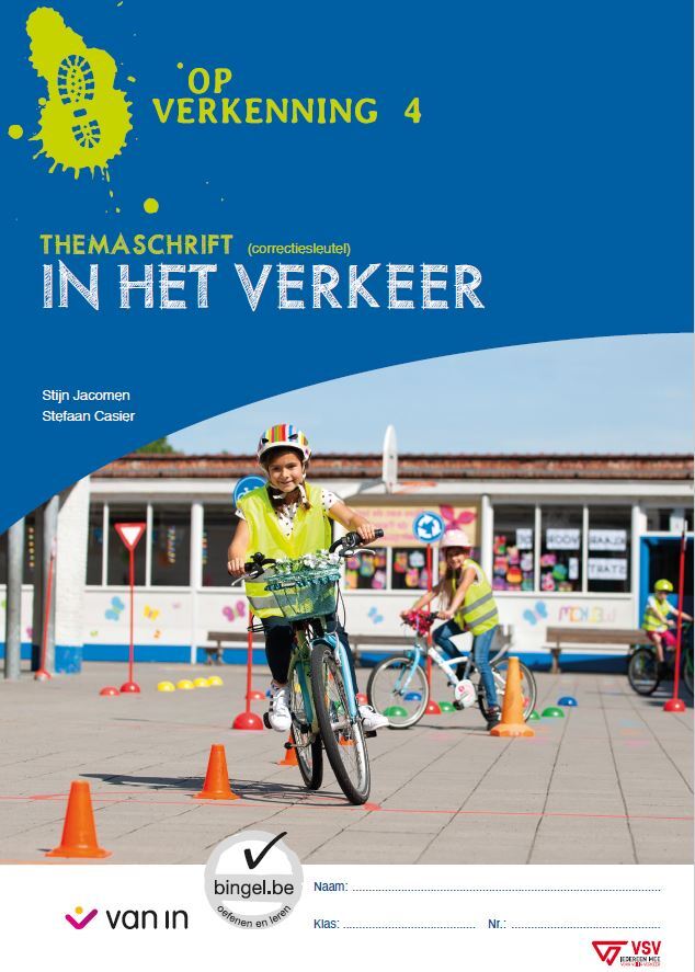 Op Verkenning 4 - Themaschrift In het verkeer - Correctiesleutel