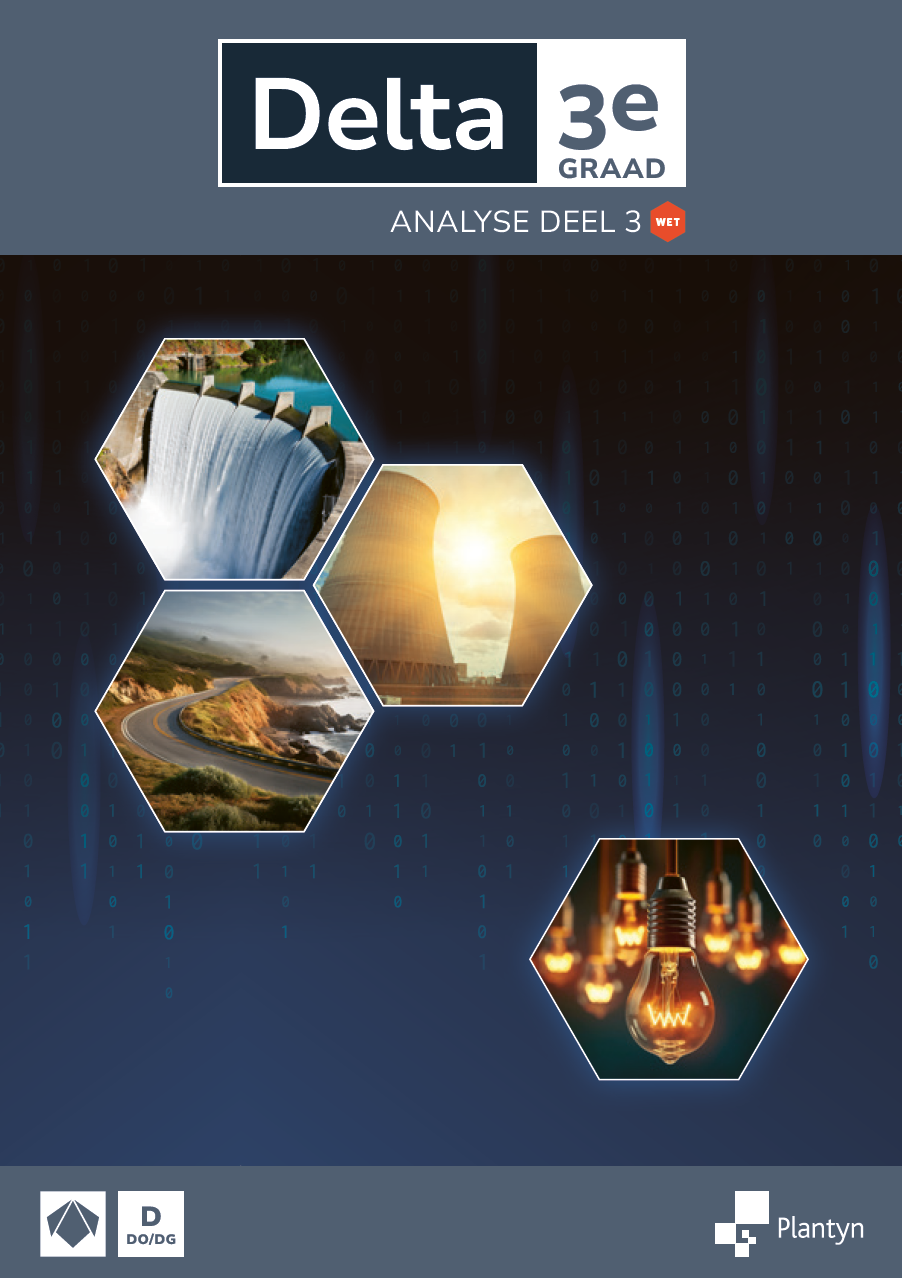 Delta 3e graad Analyse Leerboek deel 3 Doorstroomfinaliteit wetenschappen