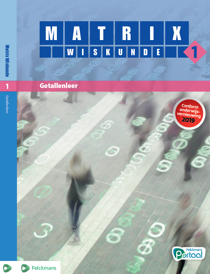 Matrix 1 - Getallenleer Leerwerkboek inclusief vademecum (editie 2019)