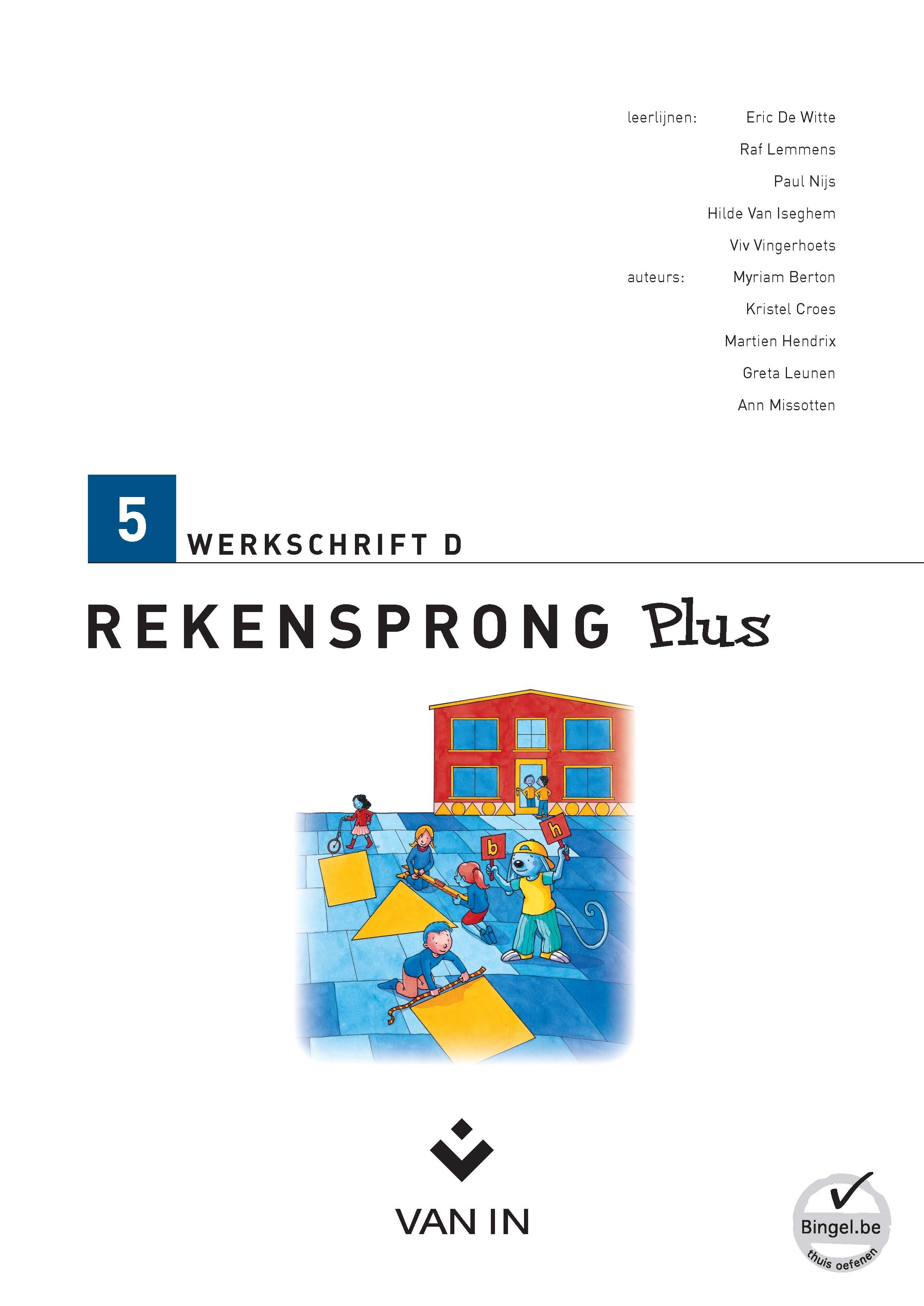 Rekensprong plus 5 werkschrift d