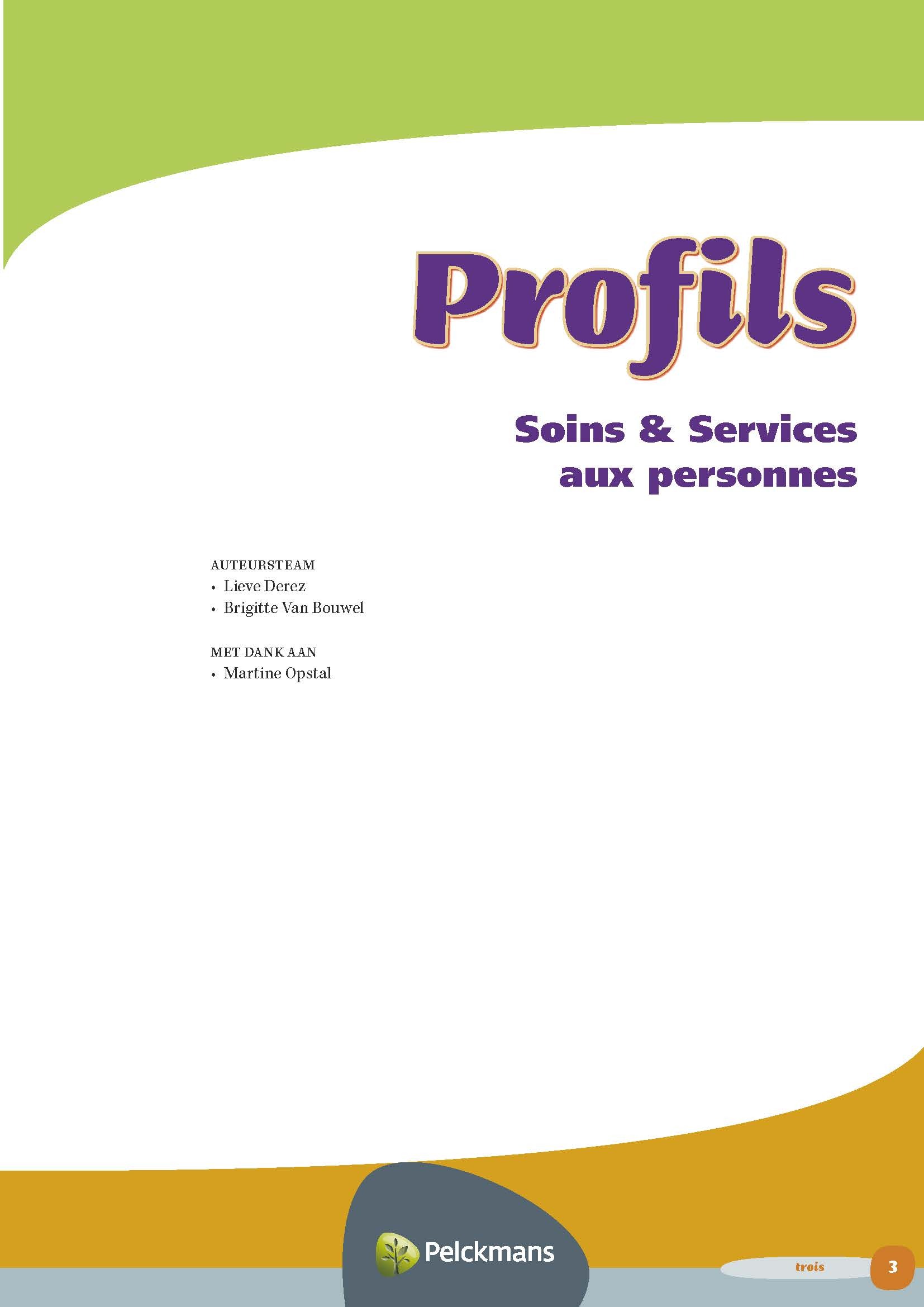 Profils Soins & Services aux personnes Vaktaalleerwerkboek