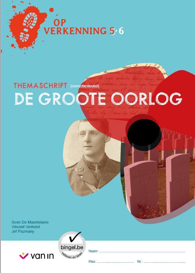 Op verkenning 5 - Themaschrift De Groote Oorlog - Correctiesleutel