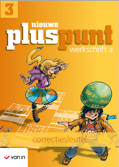 Nieuwe Pluspunt 3 - werkschrift a correctiesleutel